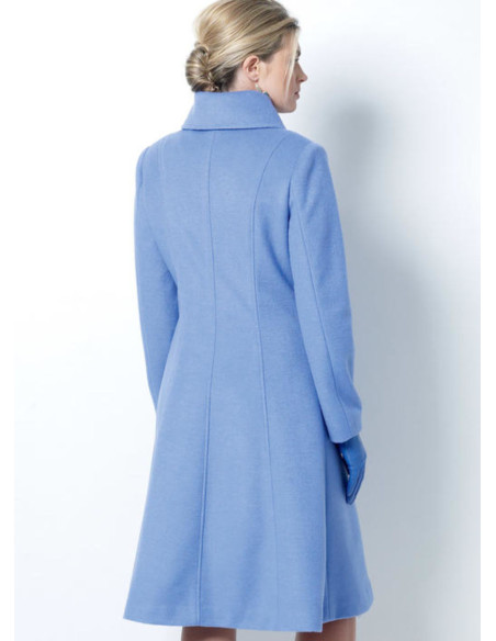 Molde de casaco e sobretudo - Butterick 6497