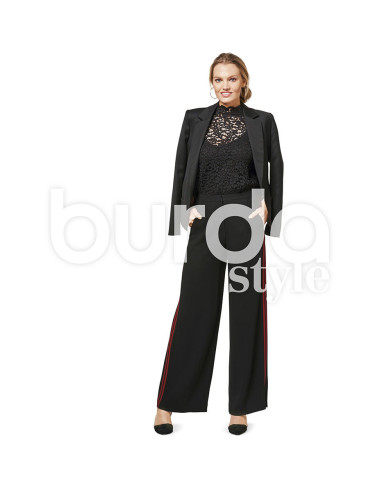 Molde de calça - Burda 6470