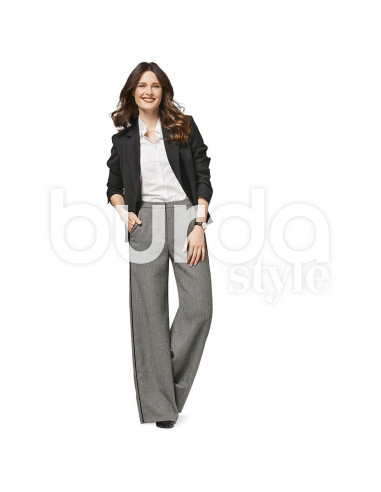 Molde de calça - Burda 6470