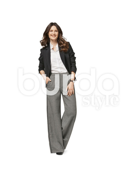 Molde de calça - Burda 6470