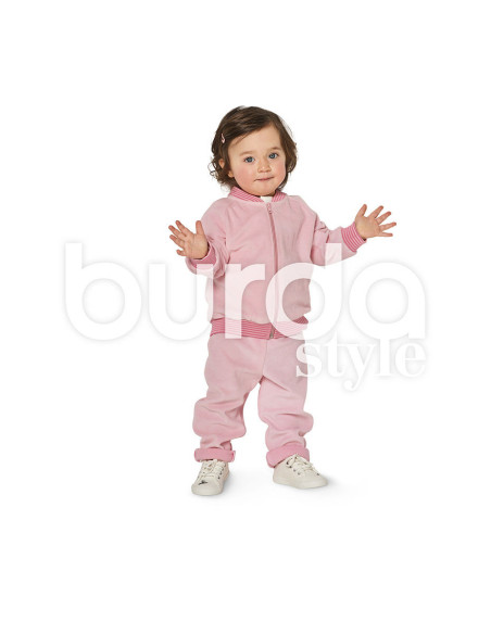 Molde de casaco - Burda 9349