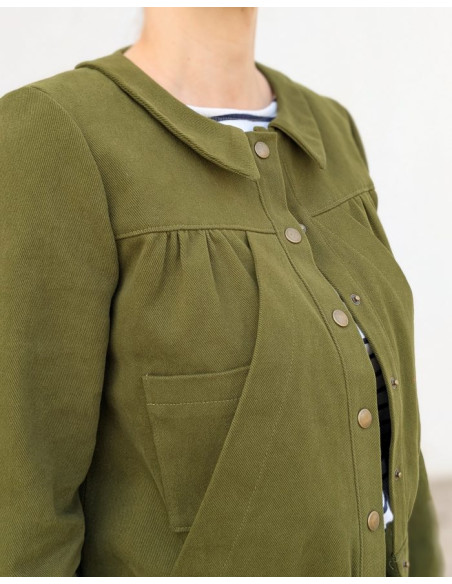 Molde de jaqueta Laddies - Anna Rose patterns