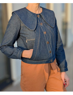 Molde de blusão Laddies - Anna Rose patterns 2
