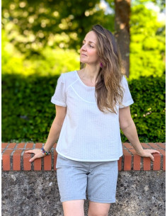Padrão de top Lunne - Anna Rose patterns