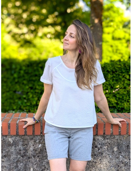 Padrão de top Lunne - Anna Rose patterns