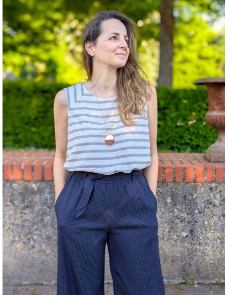 Padrão de top Lunne - Anna Rose patterns