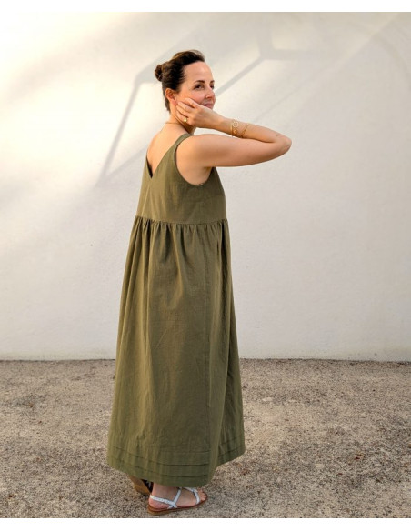 Molde de vestido Lottus - Anna Rose patterns