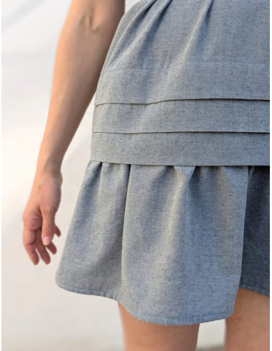 Molde de vestido Lottus - Anna Rose patterns
