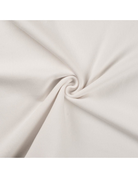 Tecido jersey ribana - Branco