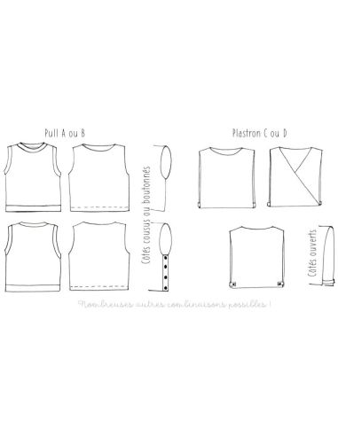 Padrão de suéter Jerzey - Anna Rose patterns