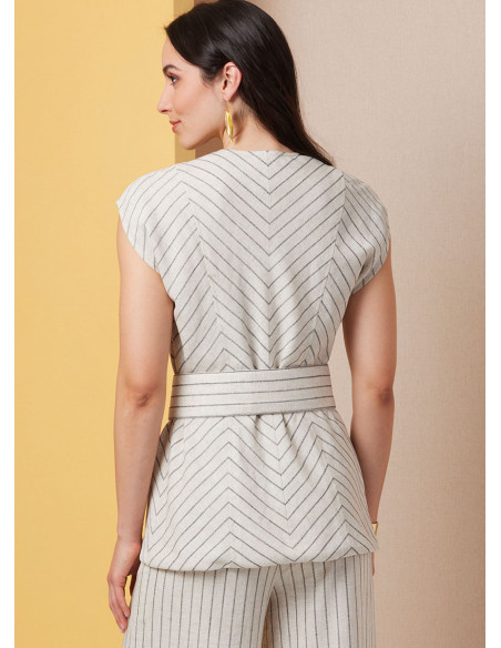 Molde de top - Butterick 7028