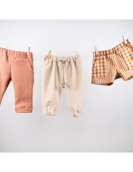 Padrão de calças e shorts unissex New-York - Ikatee
