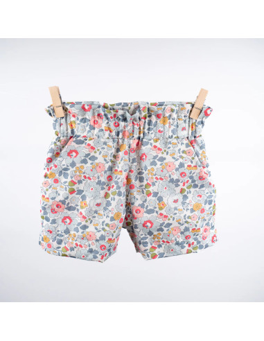 Padrão de calça e short para bebê New York - Ikatee