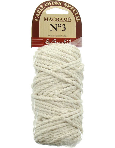 Algodão especial para macramé n°3