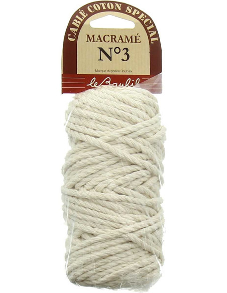 Algodão especial para macramé n°3