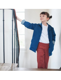 Padrão de parka, casaco e jaqueta infantil Sam Kids - Ikatee 2
