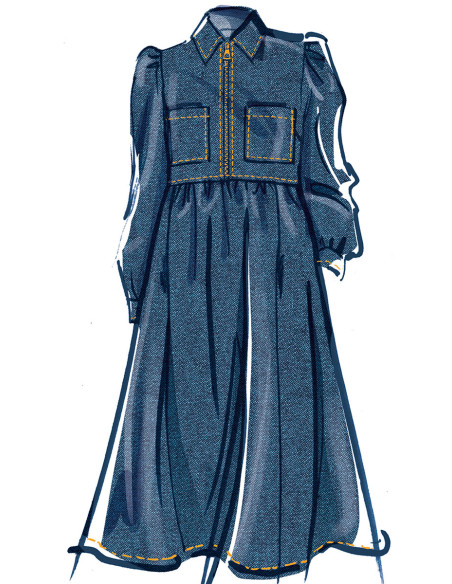 Molde de vestido - McCall's 8553