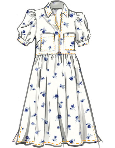 Molde de vestido - McCall's 8553