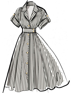 Molde de vestido - McCall's 8556 2