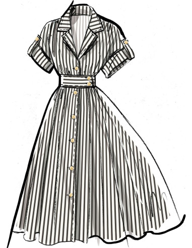 Molde de vestido - McCall's 8556