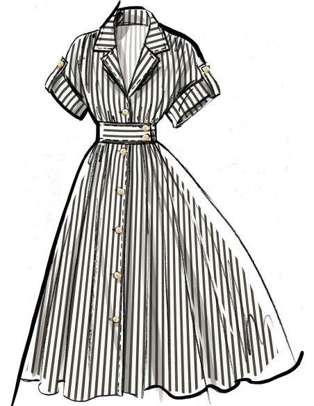 Molde de vestido - McCall's 8556