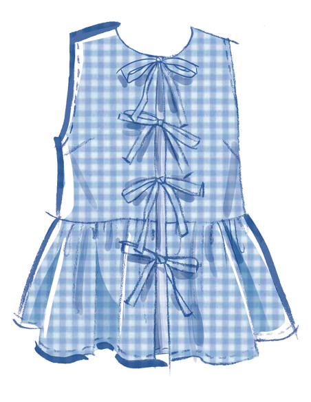 Padrão de blusa - McCall's 8557