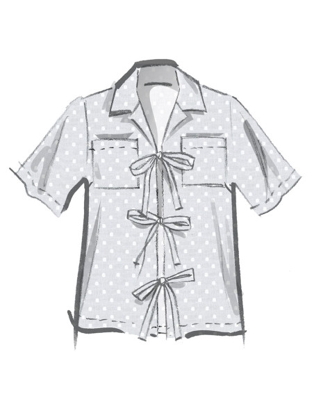 Padrão de blusa - McCall's 8557