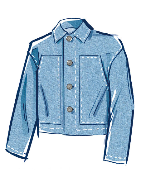 Molde de casaco - McCall's 8565