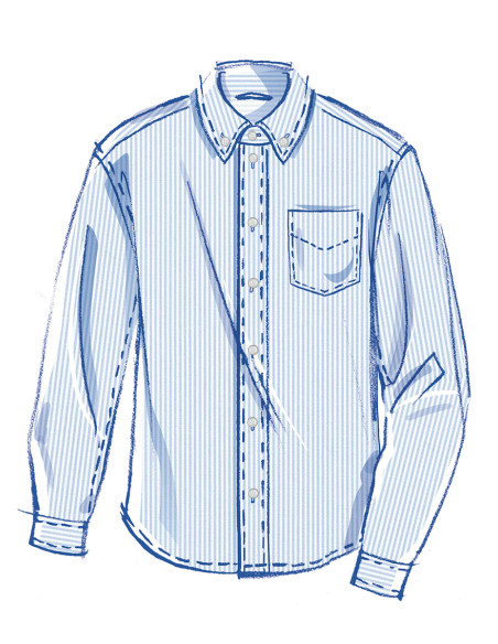 Molde de camisa - McCall's 8566