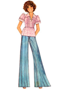 Molde de blusa e vestido - McCall's 8569 2