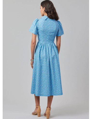 Molde de blusa e vestido - McCall's 8569