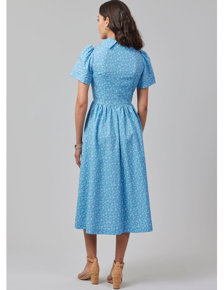 Molde de blusa e vestido - McCall's 8569