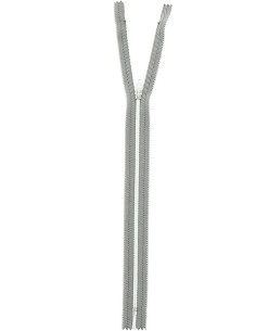 Fecho de correr de nylon para jeans - Preto