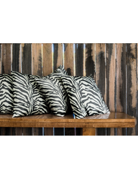 Tecido efeito pele de animal - Zebra