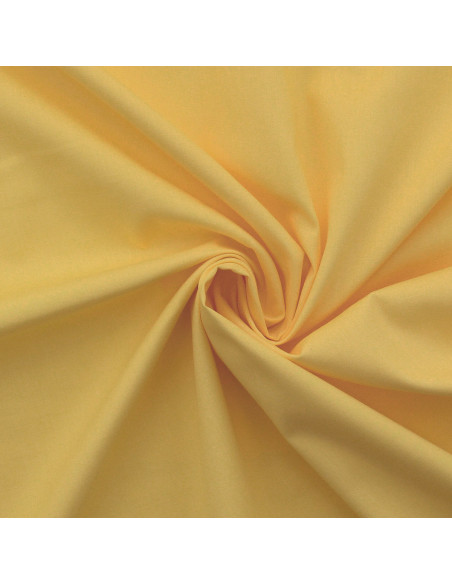 Tecido popelina de algodão - Amarelo palha
