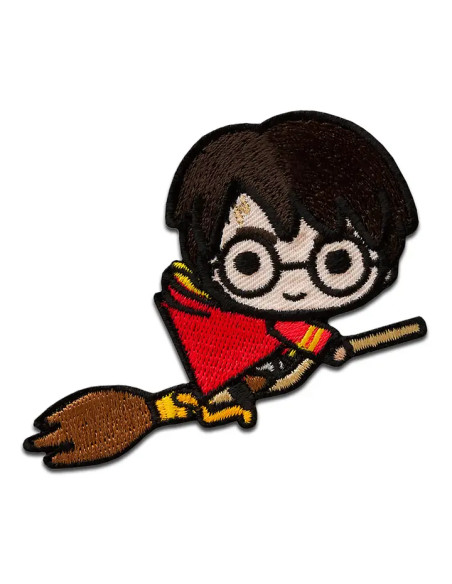 Emblema termocolante Harry Potter - Harry na sua vassoura