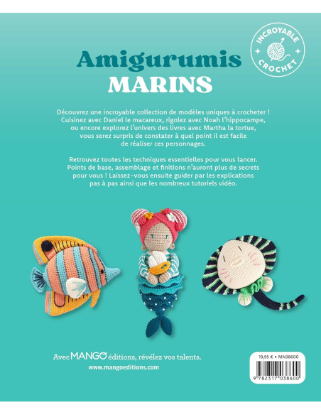 Livre amigurumis marins