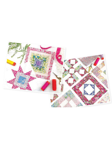 Livre 1 quilt, 100 blocs - Alice aux pays des merveilles