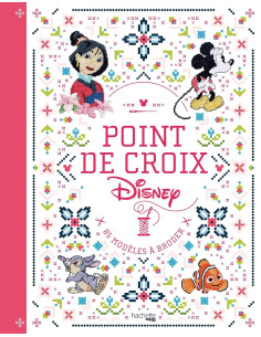 Livro de ponto cruz Disney