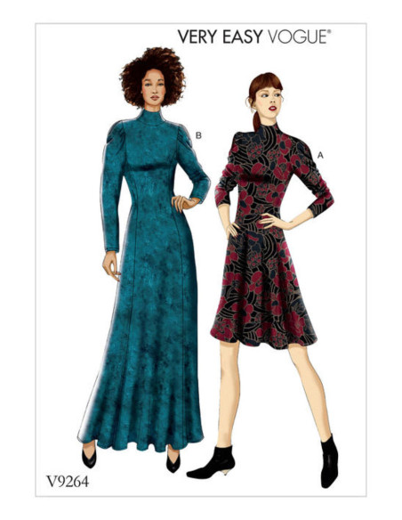 Molde de vestido - Vogue 9264