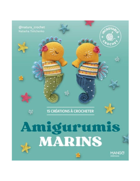 Livro de amigurumis marinhos