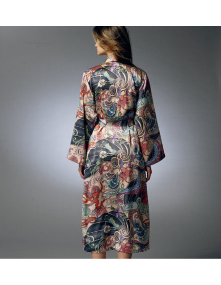 Padrão de robe, camisola, combinação e calção - Vogue 8888