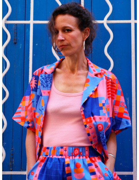 Padrão de camisa Wayra - Marmaï Patterns