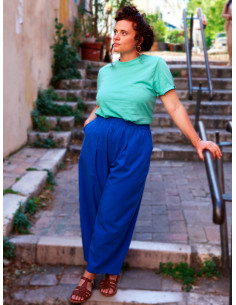 Molde de calça, wide leg ou barrel Inti - Marmaï Patterns