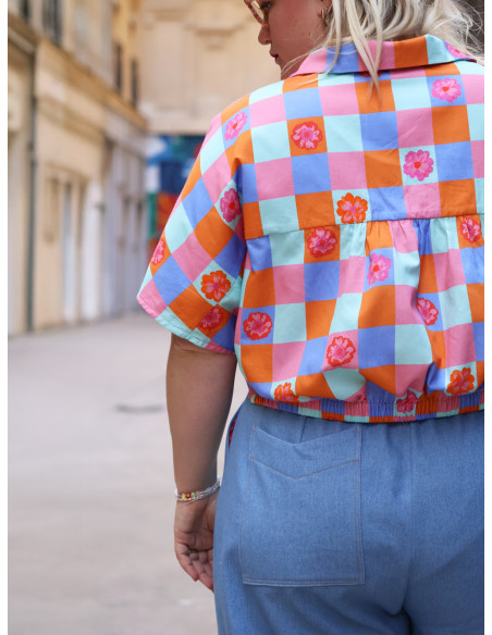 Molde de calça, wide leg ou barrel Inti - Marmaï Patterns