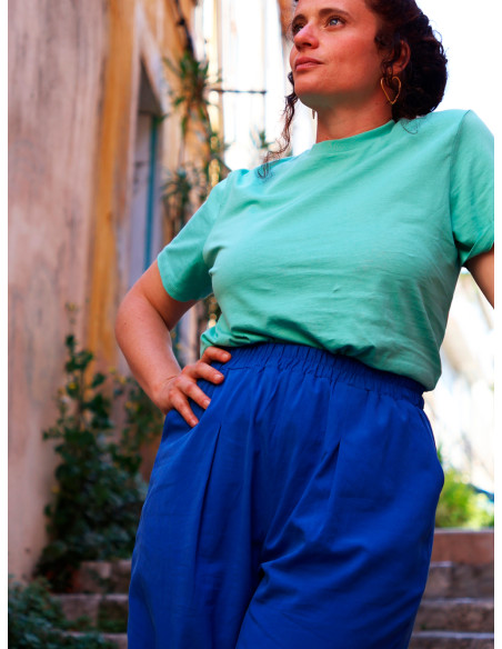 Molde de calça, wide leg ou barrel Inti - Marmaï Patterns