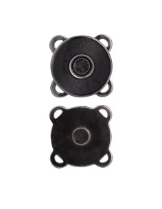 Botões de pressão magnéticos 19 mm para costurar - Preto 2