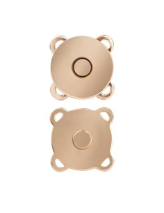 Botões de pressão magnéticos 19 mm para costurar - Ouro 2
