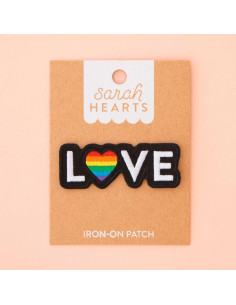 Emblema termocolante Love Pride 2