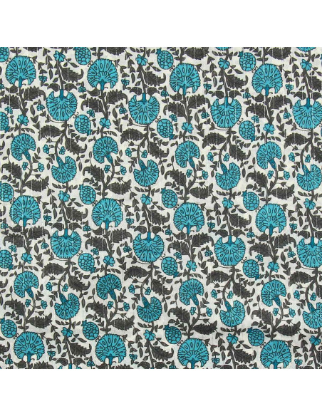 Tecido voile de algodão indiano - Nashik